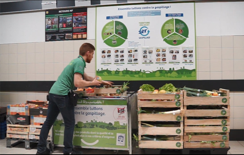 Opération zéro-gaspillage chez LIDL