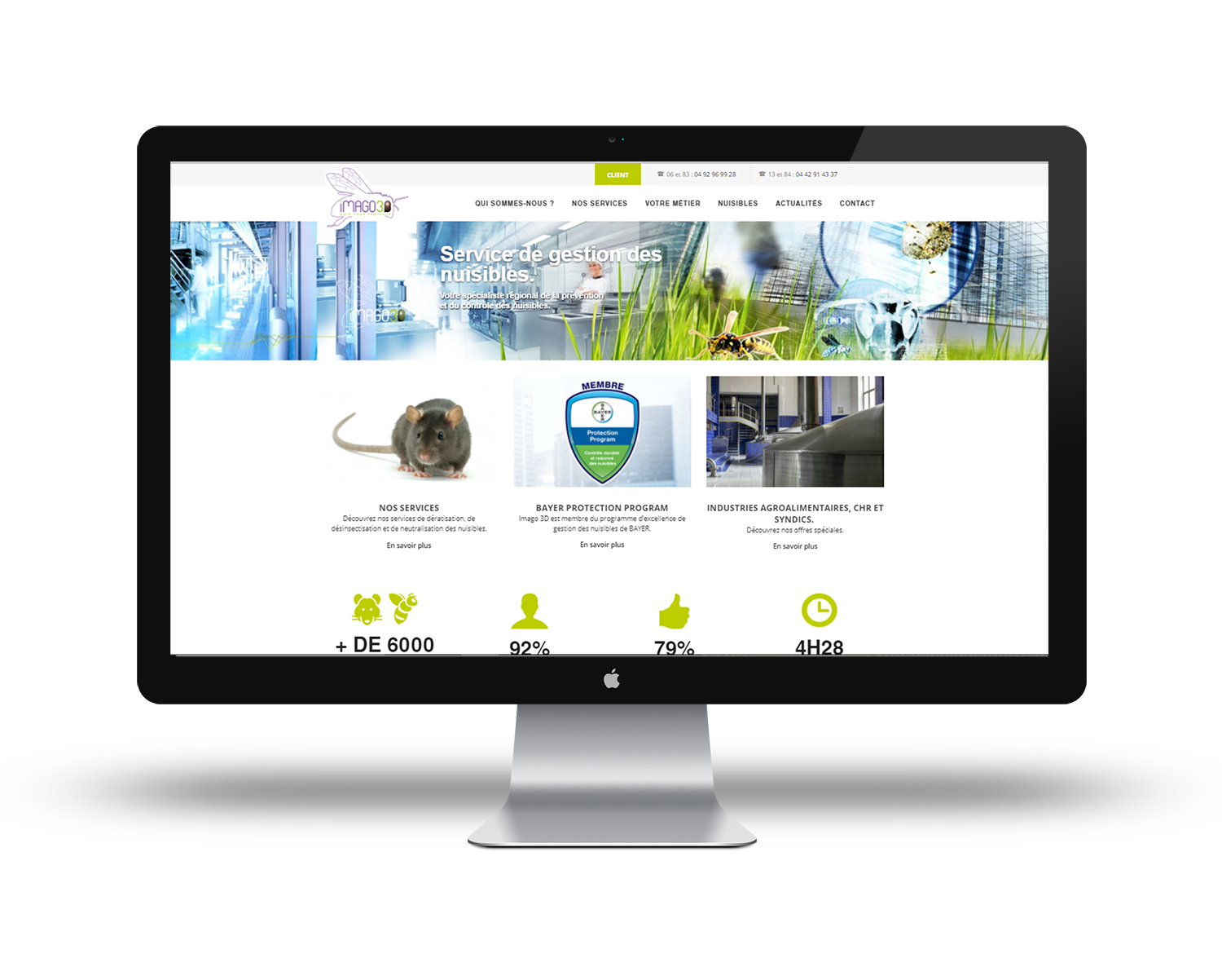 référence site vitrine wordpress